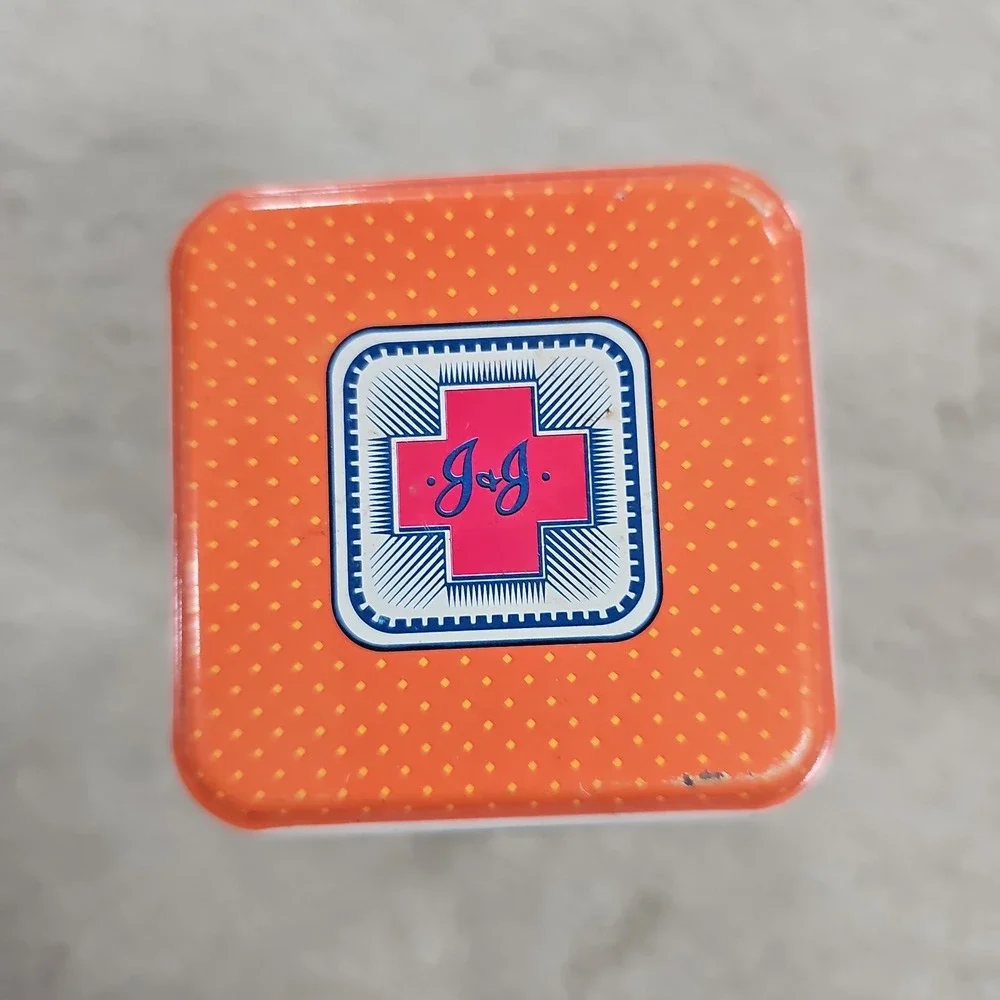 Vintage Johnson's Antiseptic Baby Powder Tin 100th Anniversary Johnson & Johnson